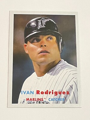 2021 Topps Archives Baseball #5 - Ivan Rodriguez - Florida Marlins