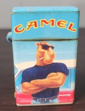 Vintage Joe Camel Zippo Refillable Lighter Joe Car Graphic Logo 1992