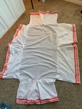 Pottery Barn Harper Pink Toddler Crib Bed Skirt Dust Ruffle