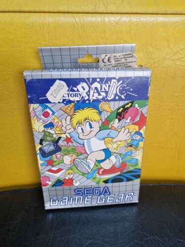 Factory Panic Sega Game Gear PAL Multilanguage SPIEL, NEU BOX BOX NEW Sealed