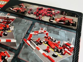 LEGO Racers / Speed Champions Formula 1 Ferrari F1 Pit Set 8375 Original Box | EOL 2005