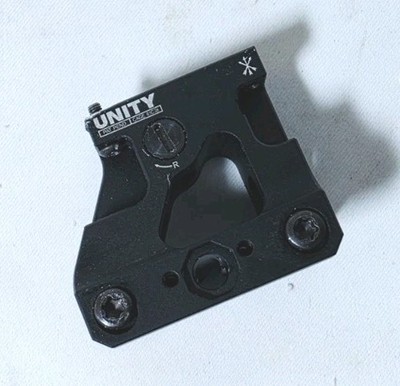 Unity FST-MICB Micro Mount Set Black For Aimpoint Micro With BUIS