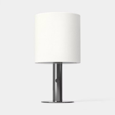 Mini Stick Lamp with Knob Chrome