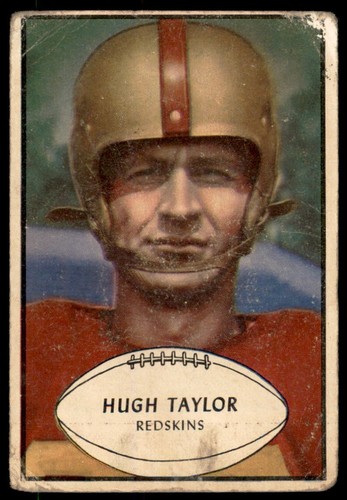 Hugh Taylor #84 1953 Bowman card