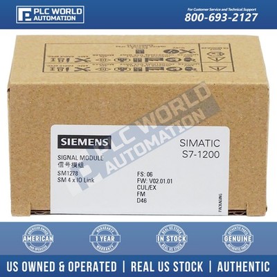 Siemens 6ES7278-4BD32-0XB0 SIMATIC S7-1200 SM1278 Link Signal Module, New Sealed