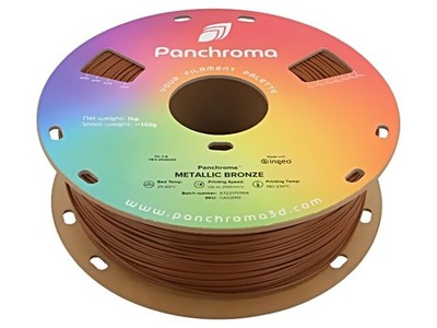 CA02013 Filament: PLA 1,75mm metallic bronze 190-230°C 1kg Panchroma  POLYMAKER