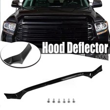 Bug Shield - Black Hood Protector Guard Bugshield For Toyota Tundra 2014-2021 Bug Shield - Black Hood Protector Guard Bugshield For Toyota Tundra 2014-2021