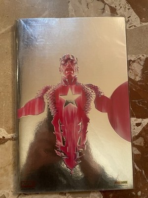 Variant Edition CAPTAIN AMERICA REBORN Number 1 Marvel Italy 2010-2013
