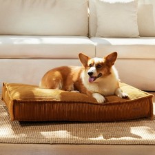 5.5-Inch Thick Dog Bed Mat, Washable Cat Bed with Waterproof Lining, Orthoped...