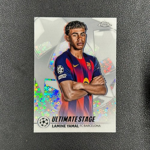 2025-26 Topps UEFA Club Ultimate Stage LAMINE YAMAL Chrome #DG