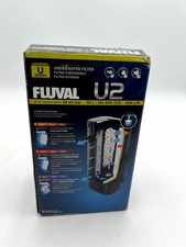 Fluval U2 Underwater Filter Internal Aquarium 30 Gal 105 GPH 3-Stage Flip-Top