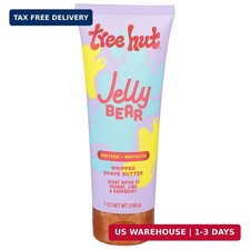 Tree Hut Whipped Shave Butter, Jelly Bear, 7 Fl Oz Moisturizing Hydrating Sh