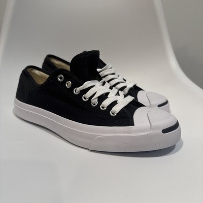CONVERSE JACK PURCELL CLASSIC CANVAS SHOE  1Q699 BLACK MEN SIZE 9