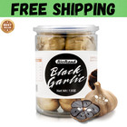 Schwarzer Knoblauch 130g ganzer schwarzer Knoblauch volle 90 Tage gereift schwarzer Knoblauch Glas 0,28