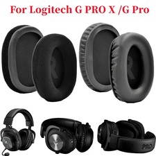 Ear Pads For Logitech G PRO X G Pro Wired  Wireless Gaming Headset Replacement