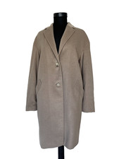 Black Goat Cashmere women's coat size 42 100% cashmere