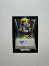 Malik Willis 2024 Panini Prizm Deca 2012 Black Prizms Auto Autograph 1/1 Packers