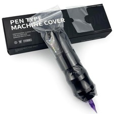 300pcs Tattoo Machine Covers Sealable Type - Clear 2.4 8 Inch Tattoo Pen Covers