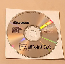 Microsoft IntelliPoint 3.0 Mouse Software CD-ROM 1983-1999 Vintage Rare