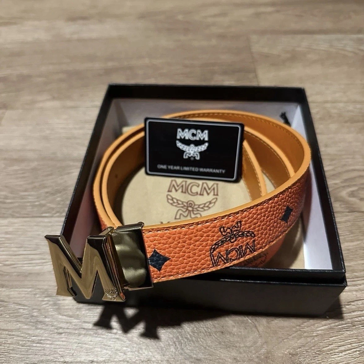 MCM Brown Belts for Men for sale | eBay