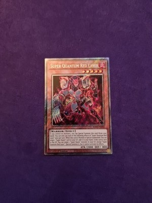 Superquantum Rote Schicht - RA05-EN008 Platinum Secret Rare