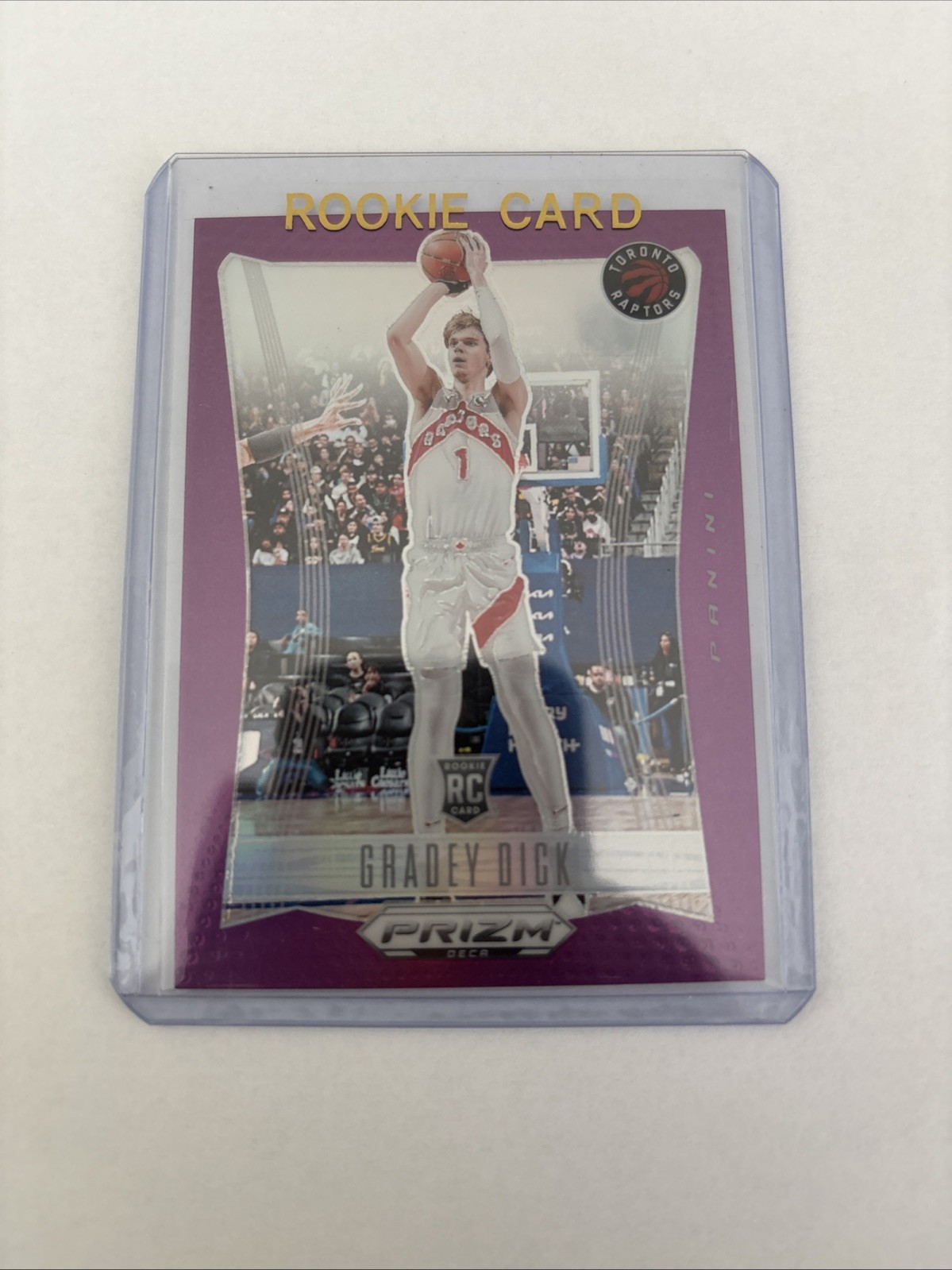 2023-24 Panini Prizm Deca Prizms Purple #160 Gradey Dick RC Rookie /99