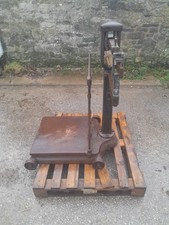 Vintage avery cast iron balance scales, post office, railway, farming