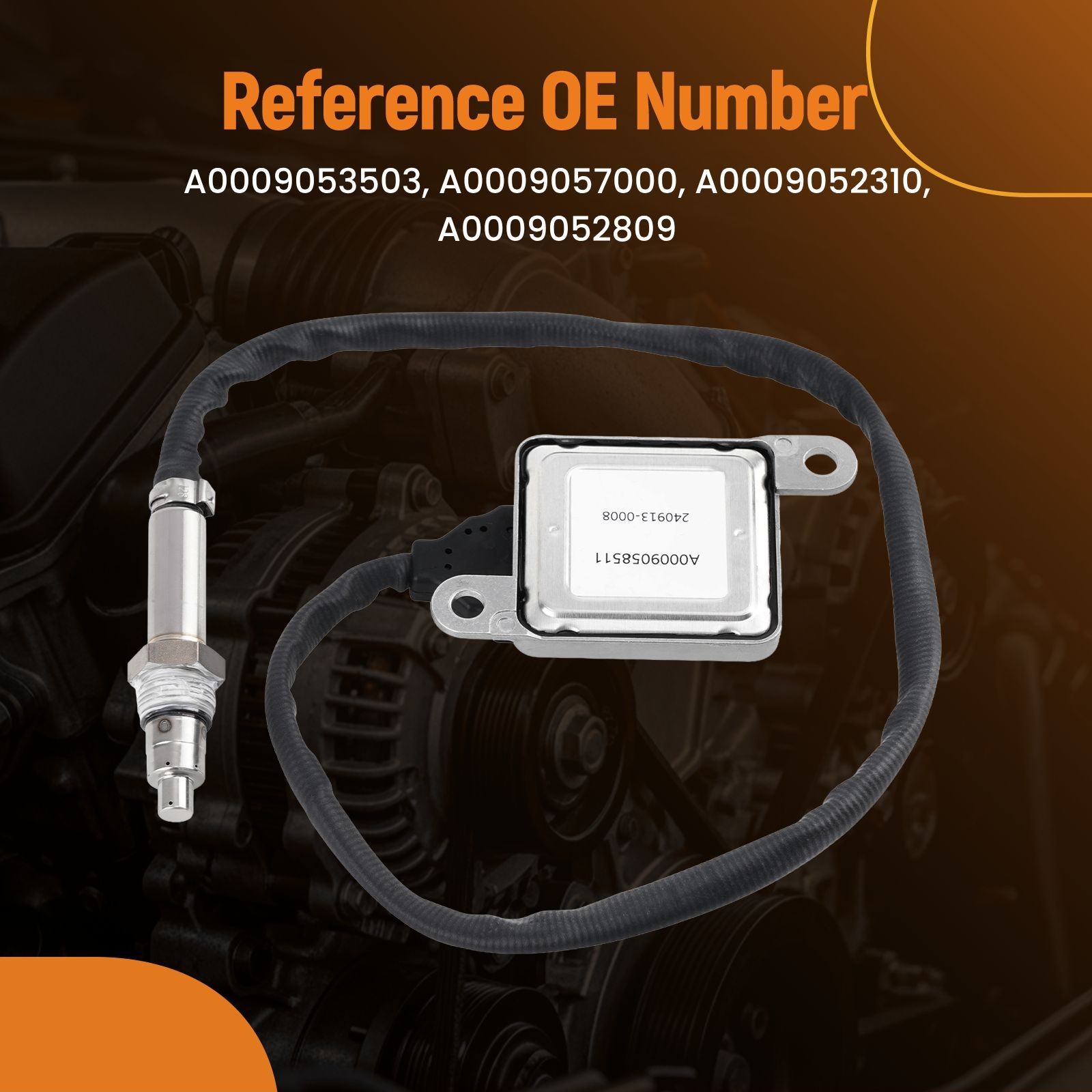 Nitrogen Oxide Sensor for Mercedes-Benz GL X164 X166 A0035428818 5 Pin