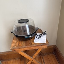 West Bend Stir Crazy 6 Quart Electric Popcorn Maker Popper Model 82308 TESTED