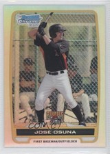 2012 Bowman Chrome Prospects Refractor 451/500 Jose Osuna #BCP21 1c6