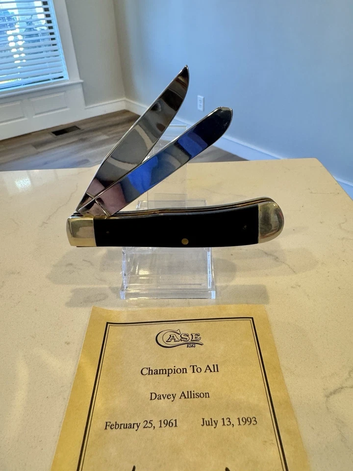 Raro Vintage CASE XX “1992 Cargador Duro Davey Allison” XXXX/2000 Nuevo Foto 4 de 4