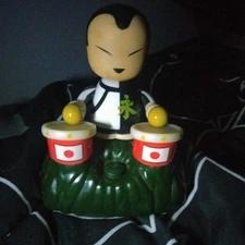 RARE & HTF Japanese Drummer Bongo Animated Toy - working condition 