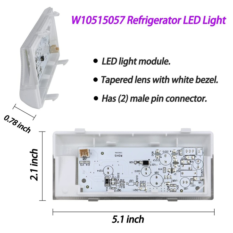 Whirlpool Refrigerator Led Light Replacementnull