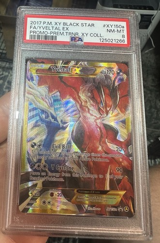 Yveltal-EX graded PSA 8 for sale on eBay