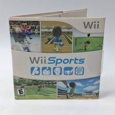 Nintendo Wii Sports With Cardboard Sleeve & Manual CIB Complete Tested 