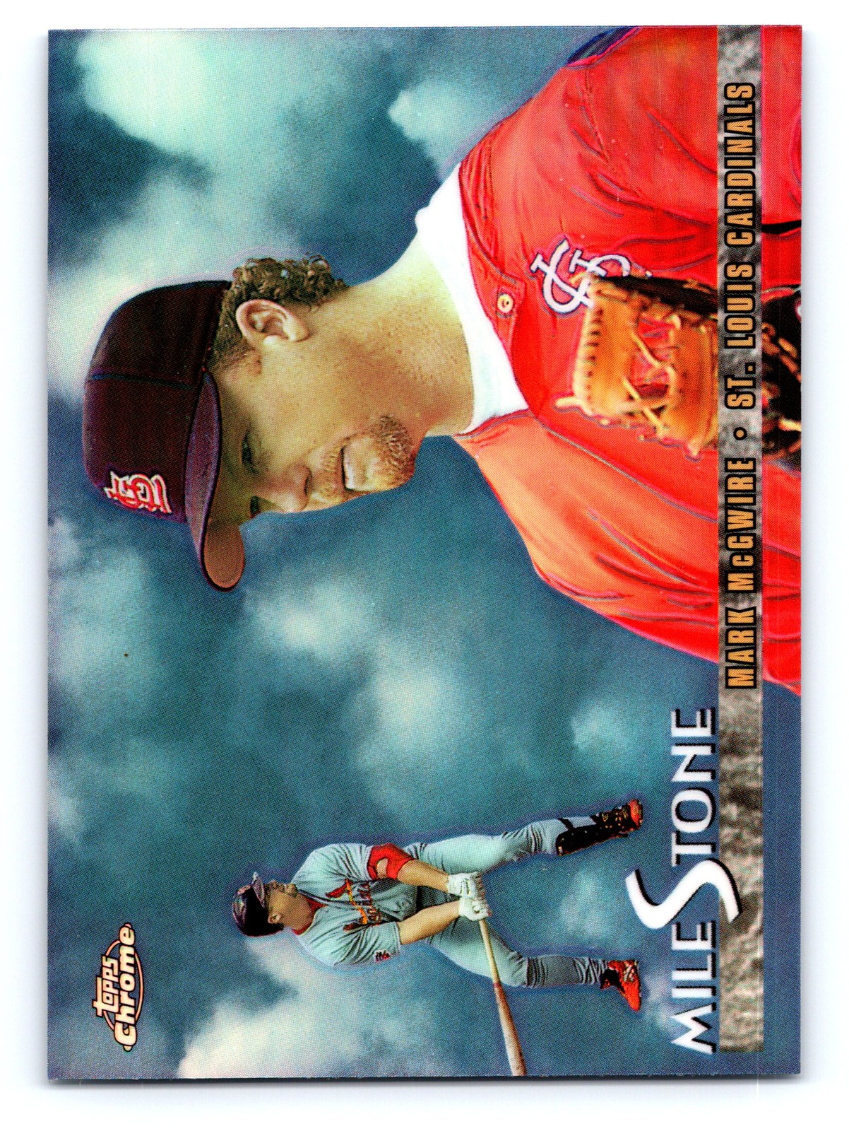 1998 Topps Chrome #MS8 Mark McGwire Milestone Refractors
