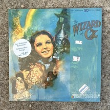 Wizard of Oz 50th Anniversary LaserDisc Victor Fleming Judy Garland English