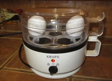 KRUPS Egg Express F230 Cooker Poacher Soft Medium Hard Boiled Eggs+ Instructions