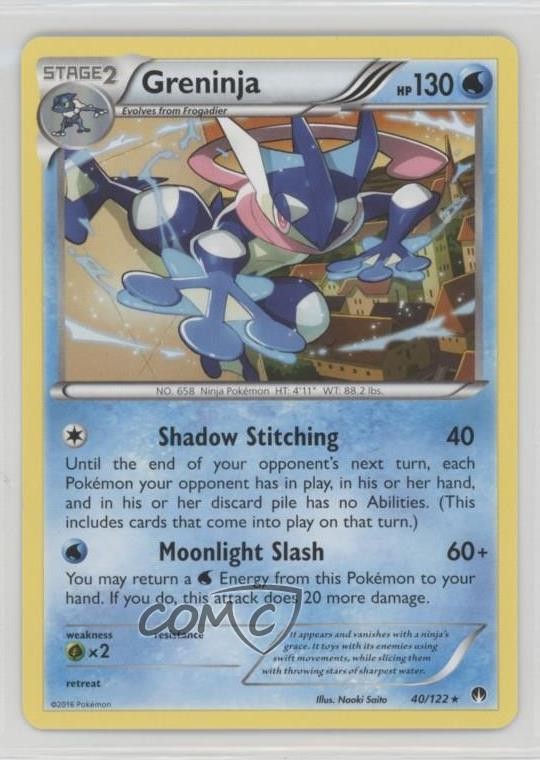 Greninja Pokémon XY Breakpoint #40