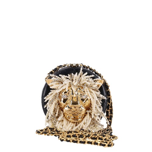 Chanel - 2023 Lion Head Minaudière Clutch