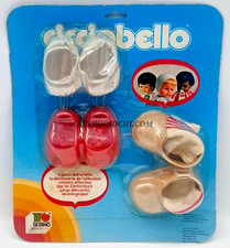 SEBINO CICCIOBELLO SET SCARPINE SCARPE RARO VINTAGE 1978 NEW IN BOX