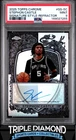 2025 Topps Chrome Stephon Castle Signature Style Auto Refractor PSA 9 i316