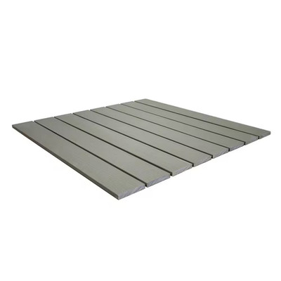 4 Ft. X 4 Ft. Drop-In Panel for Ridgeway Grey Composite Dock Decking for Boat Do