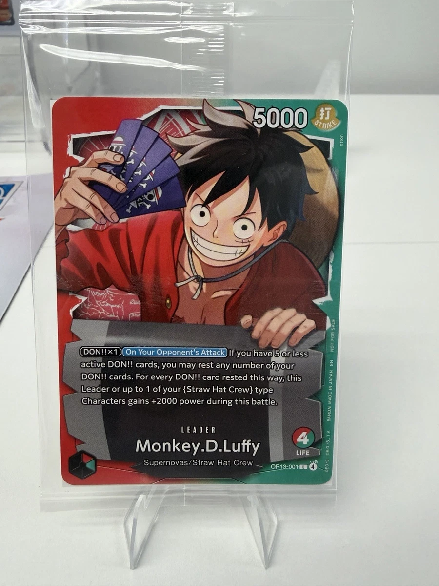 Las mejores ofertas en Monkey.D.Luffy-Op13-001 OP13-001 One Piece