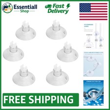 Modern 20-Pack Suction Cup Clips for Fish Tank Aeration - 3/16" ID Compatibility