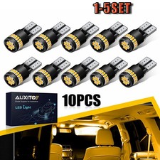 Auxito 194 Led Bulb 6500k White Super Bright 168 2825 T10 W5w Led Bulb 10-50x Auxito 194 Led Bulb 6500k White Super Bright 168 2825 T10 W5w Led Bulb 10-50x