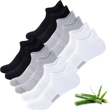 Ankle Socks for Women, 6 Pairs Breathable Bamboo Viscose Low Cut