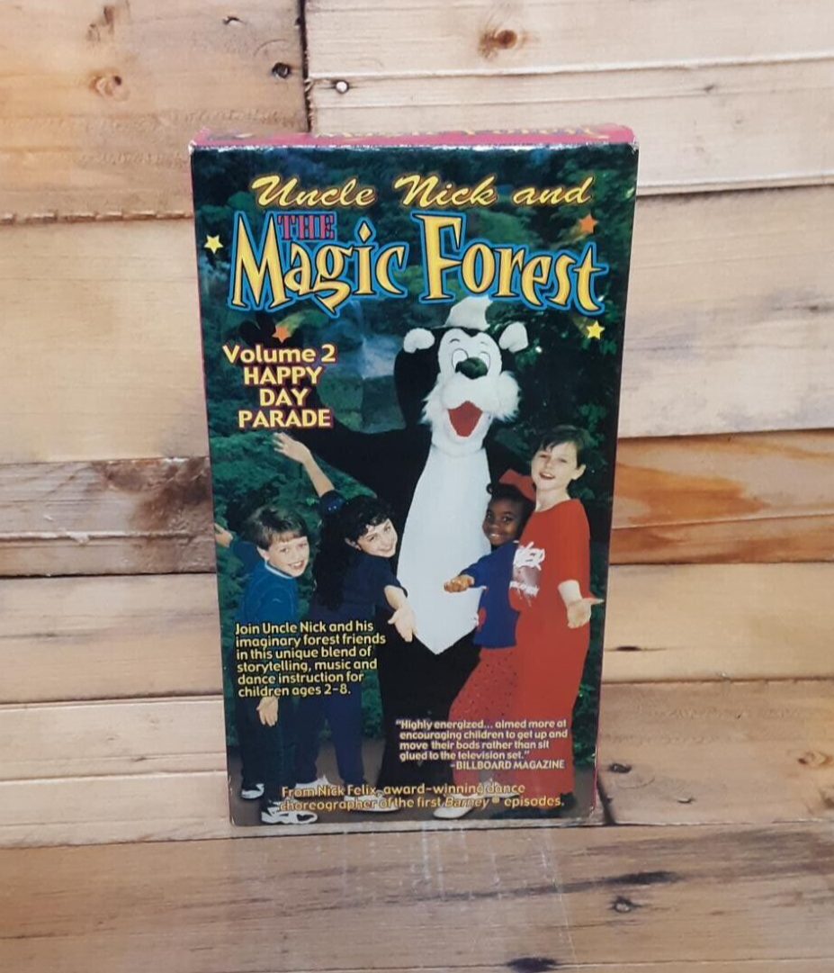 Uncle Nick And Magic Forest Vol 2 Happy Day Parade VHS Video Tape