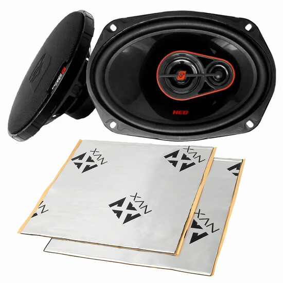 3-полосные коаксиальные колонки Cerwin Vega H7693 6x9 с функцией демпфирования звука 1329000₽