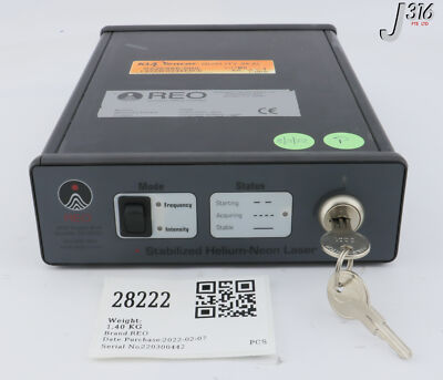 のん 28222 REO STABILIZED HELIUM-NEON LASER POWER SUPPLY 33099 | eBay